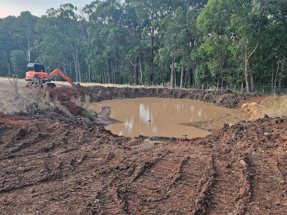 New dam build